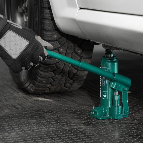 Домкрат гидравлический бутылочный, 4 т, 180-320 мм Сибртех по ценам производителя в Москве с доставкой по всей России