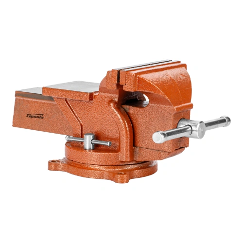 Тиски слесарные, 150 мм, поворотные, с наковальней Sparta по ценам производителя в Москве с доставкой по всей России