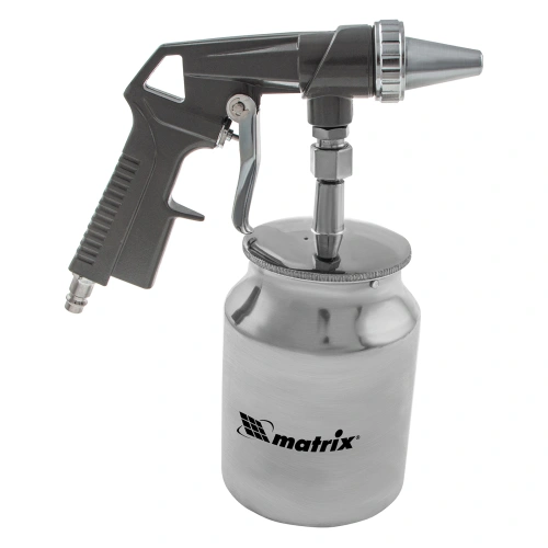 Пистолет пескоструйный с нижним бачком, пневматический Matrix по ценам производителя в Москве с доставкой по всей России