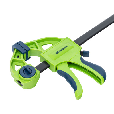 Струбцина F-образная, быстрозажимная, 200 х 70 х 420 мм, пластиковый корпус, фиксатор, двухкомпонентная рукоятка Сибртех купить в Москве с доставкой по всей России | ProtosMarket.ru