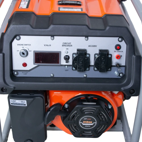 Генератор бензиновый 2,5 кВт 220В 16 л с электростартером и колесами TOR KM3800H по ценам производителя в Москве с доставкой по всей России