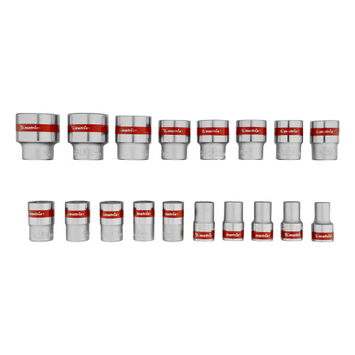 Набор торцевых головок с трещоткой 1/2", 24 предмета Matrix по ценам производителя в Москве с доставкой по всей России