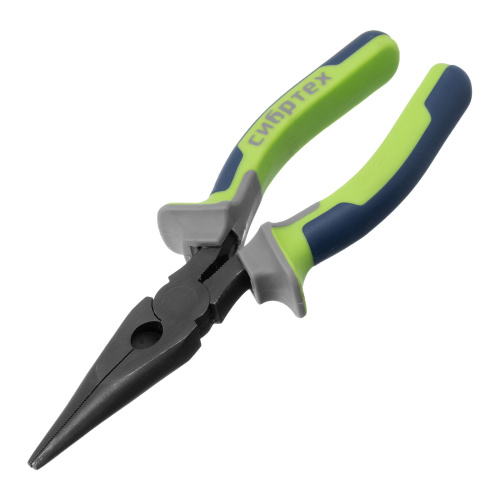 Длинногубцы прямые, 200 мм, трехкомпонентные рукоятки Сибртех по ценам производителя в Москве с доставкой по всей России