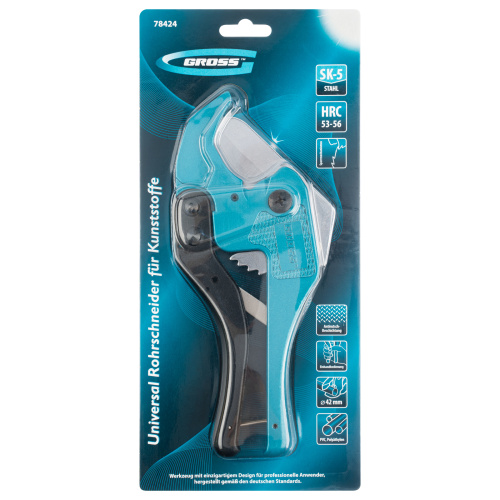Ножницы для резки изделий из ПВХ, универсальные, D 42 мм, порошковое покрытие рукояток Gross по ценам производителя в Москве с доставкой по всей России