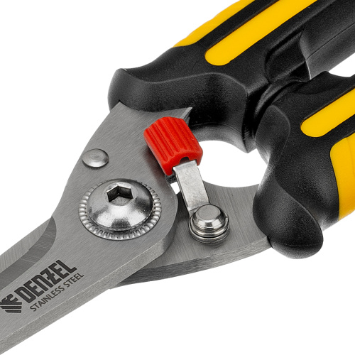 Ножницы универсальные, 200 мм, нержавеющая сталь Denzel по ценам производителя в Москве с доставкой по всей России