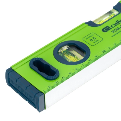 Уровень алюминиевый УСМ-0,5-300, фрезерованный, 3 глазка, магнитный, 300 мм Сибртех по ценам производителя в Москве с доставкой по всей России