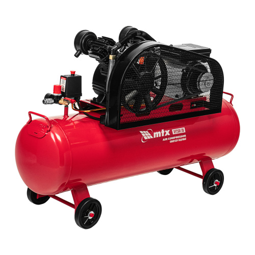 Компрессор воздушный ременный привод КР2500/80, 2,5 кВт, 80 литров, 420 л/мин МТХ по ценам производителя в Москве с доставкой по всей России
