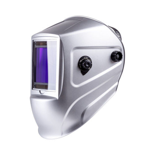 Маска сварщика GEFEST серебро  (ф-р 9700V, пр-во FoxWeld/КНР) без коробки по ценам производителя в Москве с доставкой по всей России