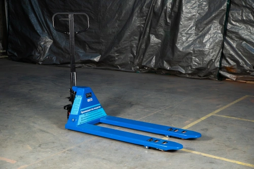 Тележка гидравлическая низкопрофильная 65 мм  3000 кг 1150 мм полиуретановые колеса TOR RHP по ценам производителя в Москве с доставкой по всей России