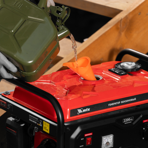 Генератор бензиновый RS-3000, 2,2 кВт, 230В, ручной стартер MTX по ценам производителя в Москве с доставкой по всей России