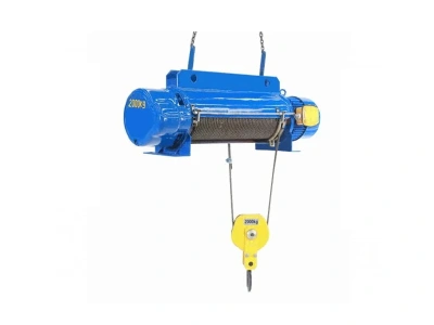 Таль стационарная на лапах  1т  6м 380В  электрическая канатная TOR CD PRO по ценам производителя в Москве с доставкой по всей России