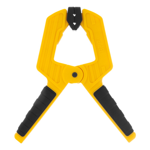 Струбцина клещеобразная, усиленная 50 х 35 мм, двухкомпонентные рукоятки Denzel по ценам производителя в Москве с доставкой по всей России