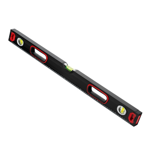 Уровень алюминиевый, усиленный, фрезерованный, 3 глазка, двухкомпонентные рукоятки, 800 мм Matrix по ценам производителя в Москве с доставкой по всей России