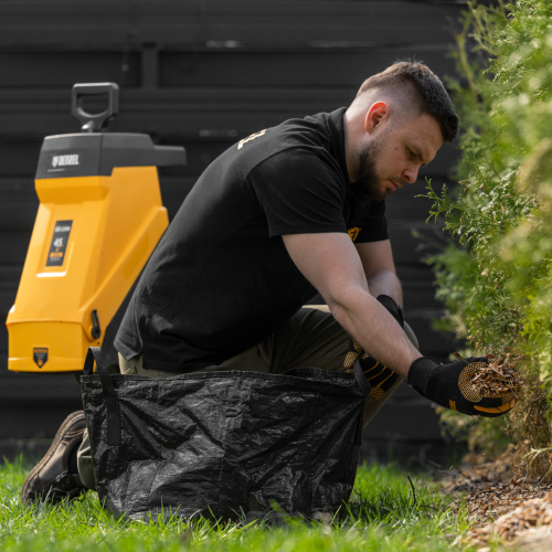 Измельчитель садовый электрический ECS-2500, 2500 Вт, 45 мм Denzel по ценам производителя в Москве с доставкой по всей России