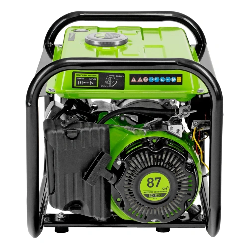 Генератор бензиновый БС-1200, 1 кВт, 230 В, четырехтактный, 5.5 л, ручной стартер Сибртех по ценам производителя в Москве с доставкой по всей России