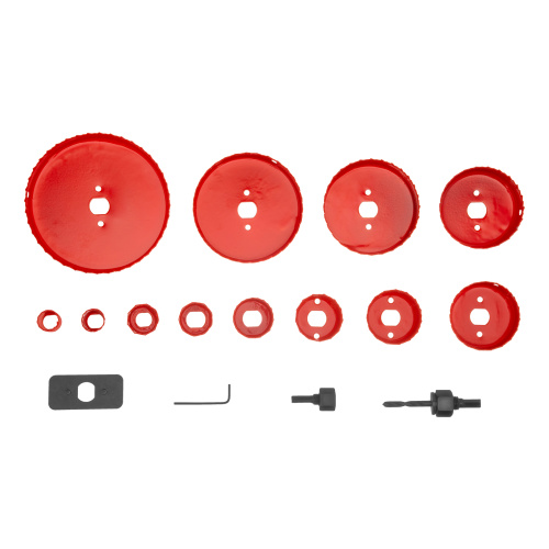 Набор кольцевых пил по дереву, 19-127 мм, 12 предметов Matrix по ценам производителя в Москве с доставкой по всей России