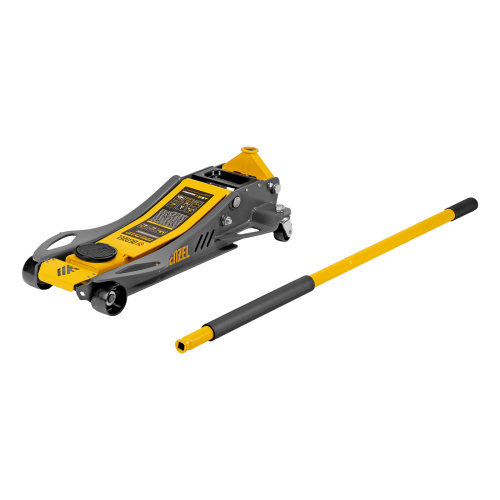 Домкрат гидравлический подкатной, 3,8 т, 110-580 мм, быстрый подъем, низкий подхват, проф. Denzel по ценам производителя в Москве с доставкой по всей России