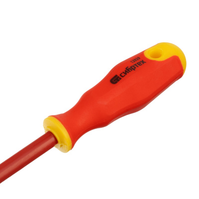 Отвертка диэлектрическая PH2 х 100 мм, CrV, до 1000 В, двухкомпонентная рукоятка Сибртех по ценам производителя в Москве с доставкой по всей России