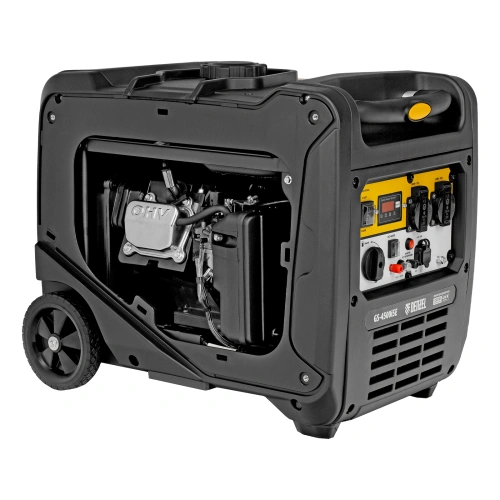 Генератор инверторный GS-4500iSE, 4,5 кВт, 230 В, закрытый корпус, электростартер Denzel по ценам производителя в Москве с доставкой по всей России