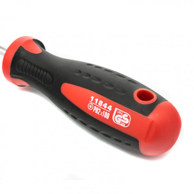 Отвертка Profi, PH2 х 100 мм, S2, двухкомпонентная рукоятка Matrix по ценам производителя в Москве с доставкой по всей России