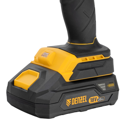Дрель-шуруповерт аккумуляторная, бесщет. BLDL-18-02 Li-Ion, 18 В Denzel по ценам производителя в Москве с доставкой по всей России