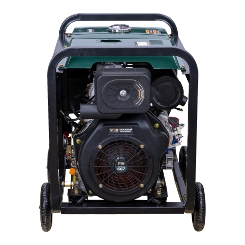 Генератор дизельный STEM Techno S8500DE (8,5кВт, электростартер, дисплей, подогрев, АВР) по ценам производителя в Москве с доставкой по всей России