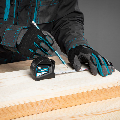 Рулетка "Doppelhaken",5 м x 19 мм,двухсторонний зацеп,Нейлон,двусторонняя шкала,автоматическая фиксация Gross по ценам производителя в Москве с доставкой по всей России