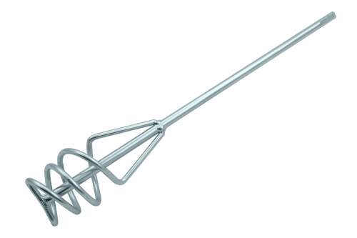 Миксер для песчано-гравийных смесей, 60 х 400 мм, оцинкованный, хвостовик SDS Plus Denzel по ценам производителя в Москве с доставкой по всей России