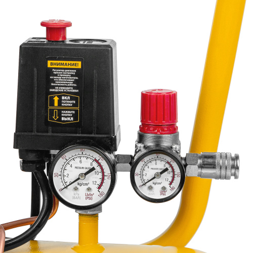 Компрессор воздушный DCV2200/50, прямой привод, 2.2 кВт, 50 литров, 380 л/мин Denzel по ценам производителя в Москве с доставкой по всей России