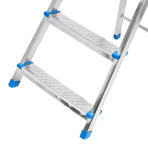 Стремянка, 4 ступени, стальная, оцинкованная Сибртех по ценам производителя в Москве с доставкой по всей России