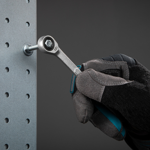 Ключ комбинированный трещоточный, 8 мм, количество зубьев 100 Gross по ценам производителя в Москве с доставкой по всей России