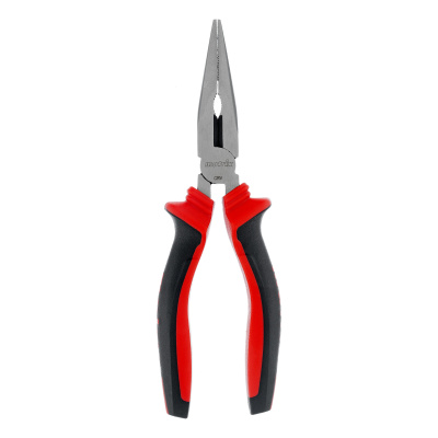 Длинногубцы прямые, 180 мм, хром-ванадий, двухкомпонентные рукоятки Matrix по ценам производителя в Москве с доставкой по всей России