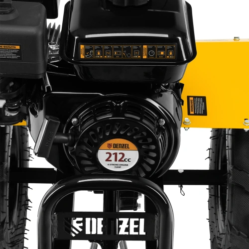 Мотоблок DPT-270X, 7 л.с, дисковое сцепление, ширина 90 см, глубина 35 см, фрез 3 х 4, ВОМ, передачи 2В/1Н Denzel купить в Москве с доставкой по всей России | ProtosMarket.ru