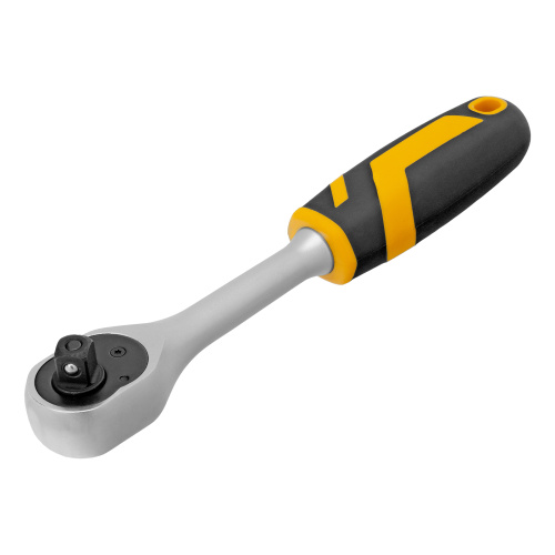 Ключ-трещотка 3/8", 90 зубьев, с быстрым сбросом, CrV Denzel по ценам производителя в Москве с доставкой по всей России