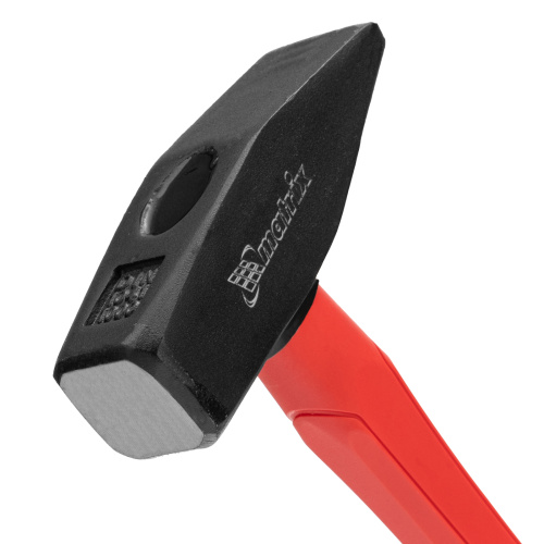 Молоток слесарный optimal, 1000 г, фибергласовая обрезиненная рукоятка, квадратный боек Matrix по ценам производителя в Москве с доставкой по всей России