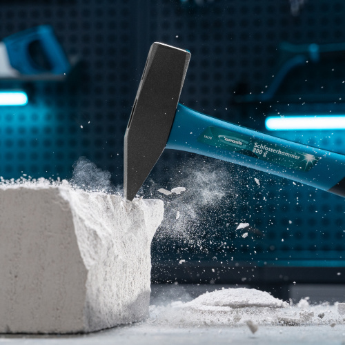 Молоток слесарный, 800 г, квадратный боек, фибергласовая обрезиненная рукоятка Gross по ценам производителя в Москве с доставкой по всей России