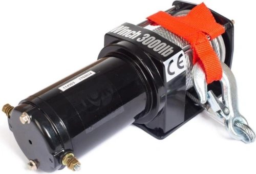 Лебедка автомобильная электрическая 1361кг  13,5м 12В TOR P3000-1A по ценам производителя в Москве с доставкой по всей России