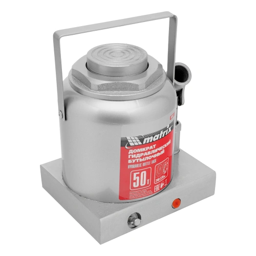 Домкрат гидравлический бутылочный, 50 т, высота подъема 240-370 мм Matrix по ценам производителя в Москве с доставкой по всей России