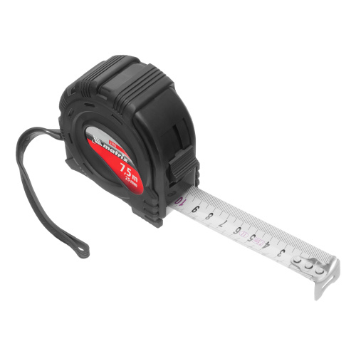 Рулетка Black,7,5 м х 25 мм,обрезиненный корпус Matrix по ценам производителя в Москве с доставкой по всей России