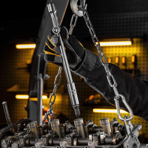 Набор инструментов, 1/2", 1/4", CrV, S2, пластиковый кейс, 109 предметов Denzel по ценам производителя в Москве с доставкой по всей России