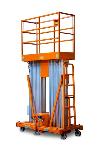 Подъемник мачтовый аккумуляторный 200 кг, 14/16 м, 24/80 В/Ач TOR GTWY14-200S DC 2-мачтовый по ценам производителя в Москве с доставкой по всей России