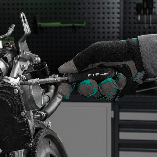 Набор инструментов, 1/4", Cr-V, S2, усиленный кейс, 47 предметов Stels по ценам производителя в Москве с доставкой по всей России