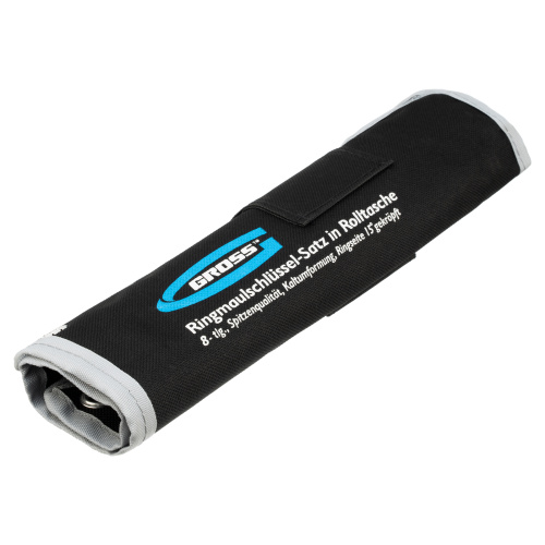 Набор ключей комбинированных 8-19 мм, 8 шт, CrV, холодный штамп Gross по ценам производителя в Москве с доставкой по всей России