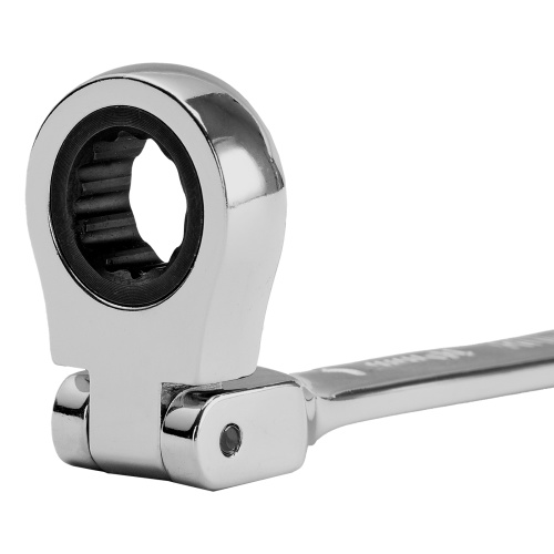 Ключ комбинированный трещоточный, 10 мм, CrV, шарнирный, зеркальный хром Matrix Professional по ценам производителя в Москве с доставкой по всей России