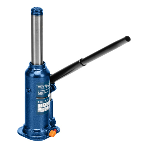 Домкрат гидравлический бутылочный, 3 т, h подъема 188-363 мм, в пластиковом кейсе Stels по ценам производителя в Москве с доставкой по всей России