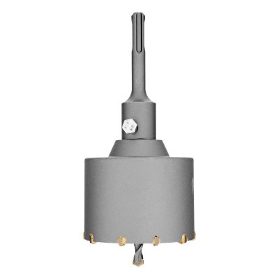 Коронка по бетону в сборе, М22 х 80 мм, SDS Plus Сибртех по ценам производителя в Москве с доставкой по всей России