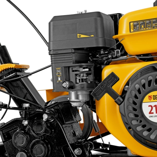 Мотоблок DPT-370S, 7 л.с., ремен.сцеп, фрез 3х4, ШОМ, передачи 3В/1Н Denzel по ценам производителя в Москве с доставкой по всей России