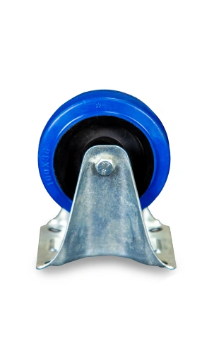 Колесо неповоротное из эластичной резины MW70 100 мм по ценам производителя в Москве с доставкой по всей России