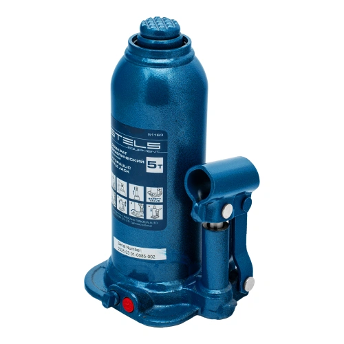 Домкрат гидравлический бутылочный, 5 т, h подъема 207-404 мм Stels по ценам производителя в Москве с доставкой по всей России