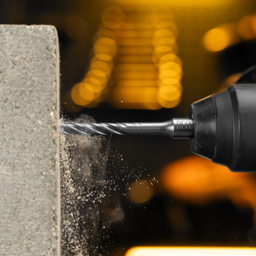 Бур по бетону, цельная крестовая пластина, 6x115 мм, SDS PLUS Denzel по ценам производителя в Москве с доставкой по всей России